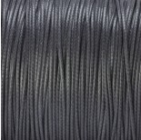 Zdjęcie - Sznurek powlekany ciemno szary 1mm